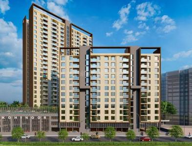 Image of 1092 Sq.ft 2 BHK Apartment / Flat for sale in Kohinoor Shangrila, Pimpri, Pune for Rs. 9912212