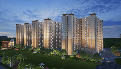 Image of 663 Sq.ft 2 BHK Apartment / Flat for sale in Urbanrise Revolution One, Padur, Chennai for Rs. 5300000