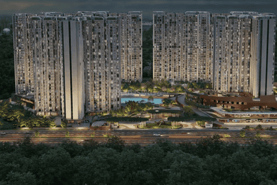 Image of 1226 Sq.ft 2 BHK Apartment / Flat for sale in Northern Lights By Puravankara KVN, Gummanahalli, Bengaluru for Rs. 13500000