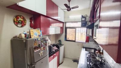Kitchen Image of 800 Sq.ft 2 BHK Apartment / Flat for sale in CH Medha CHSL, Kandivali West Mumbai for Rs. 14500000