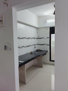 Kitchen Image of 700 Sq.ft 1 BHK Apartment / Flat for rent in Dynamic Crest Phase I Rimo Everest, Khidkali Thane for Rs. 13500