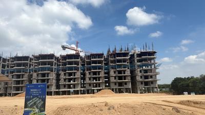 Image of 1650 Sq.ft 3 BHK Apartment / Flat for sale in Neemsboro Bhanodhaya Crystal Luxury Apartments, Kompally, Hyderabad for Rs. 8577500