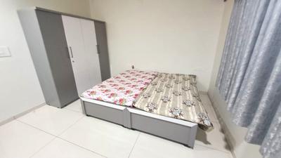 Bedroom Image of 1150 Sq.ft 1 BHK Builder Floor for rent in Shanti Nagar Nadiad for Rs. 22000