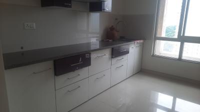 Kitchen Image of 600 Sq.ft 1 BHK Apartment / Flat for rent in Puraniks Rumahbali Phase 2, Thane West Thane for Rs. 20500
