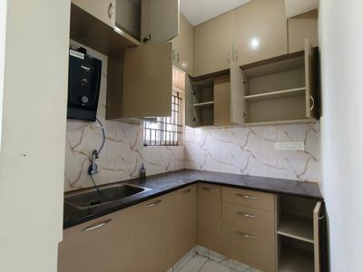 Kitchen Image of 650 Sq.ft 1 BHK Independent House for rent in Harlur Bengaluru for Rs. 27000