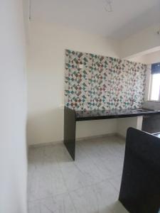 Kitchen Image of 600 Sq.ft 1 BHK Apartment / Flat for rent in Punawale Pune for Rs. 18000
