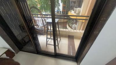 Balcony Image of 1000 Sq.ft 3 BHK Apartment / Flat for sale in Rutu Tower, Thane West Thane for Rs. 13800000