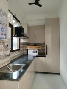 Kitchen Image of 650 Sq.ft 1 BHK Builder Floor for rent in Sector 57 Gurgaon for Rs. 35000