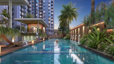 Image of 690 Sq.ft 2 BHK Apartment / Flat for rent in Mangalam Life Park, Moshi, Pune for Rs. 17000
