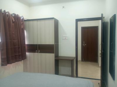 Bedroom Image of 711 Sq.ft 1 BHK Apartment / Flat for rent in Madhapur Hyderabad for Rs. 32000