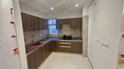 Kitchen Image of 600 Sq.ft 1 BHK Apartment / Flat for rent in Aditya Urban Royale, Bamheta Village Ghaziabad for Rs. 13000