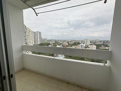 Balcony Image of 969 Sq.ft 2 BHK Apartment / Flat for rent in Nitesh Hyde Park Phase II, Hulimavu Bengaluru for Rs. 38000