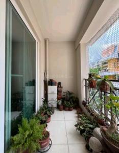 Balcony Image of 1500 Sq.ft 3 BHK Apartment / Flat for rent in Hebbal Bengaluru for Rs. 50000