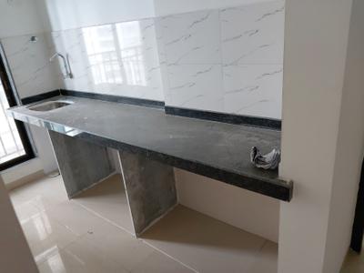 Kitchen Image of 600 Sq.ft 1 BHK Apartment / Flat for rent in Kamala Gulmohar CHS, Goregaon West Mumbai for Rs. 45000