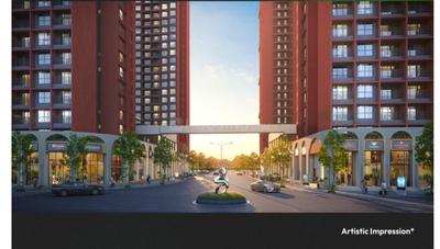 Image of 1398 Sq.ft 3 BHK Apartment / Flat for sale in My Home Sanctuary Phase I, Mamurdi, Pune for Rs. 9800000
