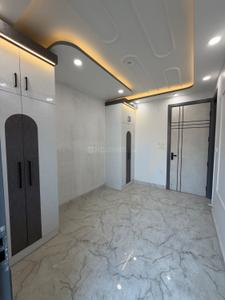 Bedroom Image of 450 Sq.ft 1 BHK Builder Floor for rent in Dwarka Mor New Delhi for Rs. 12500
