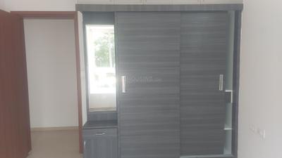 Bedroom Image of 1100 Sq.ft 2 BHK Apartment / Flat for rent in Bhartiya Nikoo Homes Phase 2, Thanisandra Bengaluru for Rs. 55000
