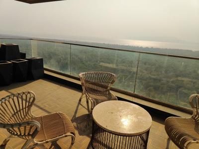 Balcony Image of 6800 Sq.ft 4 BHK Apartment / Flat for rent in Maithili Emerald Bay, Nerul Navi Mumbai for Rs. 700000