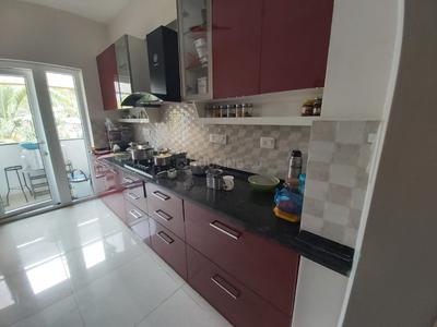 Kitchen Image of 1230 Sq.ft 2 BHK Apartment / Flat for rent in Panjim Goa for Rs. 55000