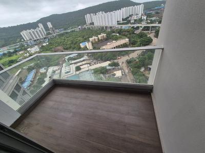 Balcony Image of 1750 Sq.ft 2 BHK Apartment / Flat for rent in Kasturi Eon Homes, Hinjawadi Phase 3 Pune for Rs. 34999