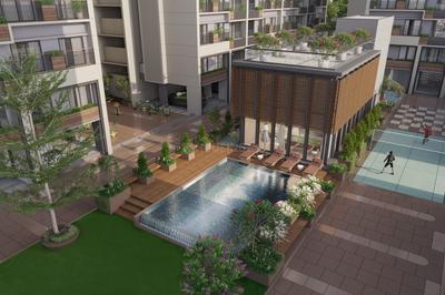 Image of 1000 Sq.ft 3 BHK Apartment / Flat for sale in Kavisha Aer, Shela, Ahmedabad for Rs. 6600000