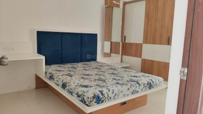 Bedroom Image of 820 Sq.ft 2 BHK Apartment / Flat for rent in Majestique Manhattan, Wagholi Pune for Rs. 24000