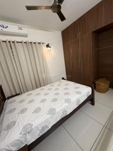 Bedroom Image of 2500 Sq.ft 3 BHK Apartment / Flat for rent in Marine Drive Kochi for Rs. 65000