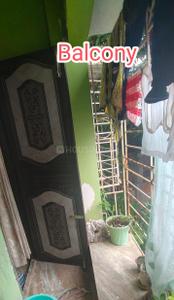 Balcony Image of 640 Sq.ft 2 BHK Apartment / Flat for sale in Prince Anwar Shah Connector Kolkata for Rs. 2800000