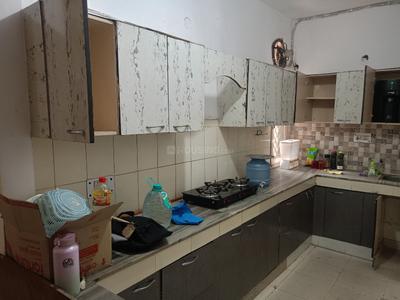 Kitchen Image of 300 Sq.ft 1 RK Independent House for rent in Sector 29 Noida for Rs. 18000