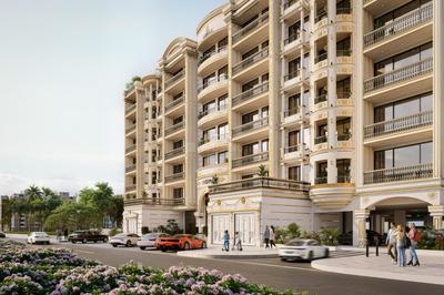 Building Image of 387 Sq.ft 1 RK Apartment / Flat for sale in Dubai South Dubai for Rs. 18449390