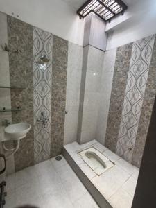 Bathroom Image of 1000 Sq.ft 2 BHK Builder Floor for rent in Sukhliya Indore for Rs. 21000