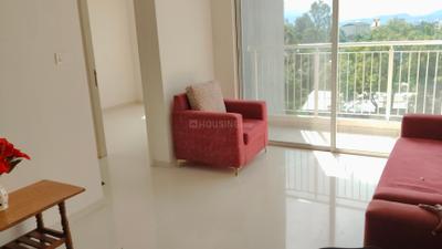 Living Room Image of 650 Sq.ft 2 BHK Apartment / Flat for rent in Godrej Park Greens, Mamurdi Pune for Rs. 23000