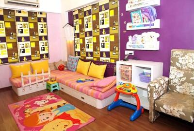 Hall Image of 3000 Sq.ft 4 BHK Apartment / Flat for rent in Indraprasth Kadamb, Prahlad Nagar Ahmedabad for Rs. 68000