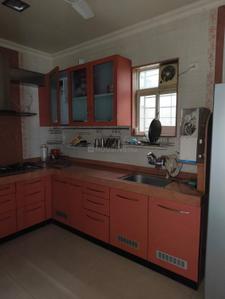 Kitchen Image of 2400 Sq.ft 4 BHK Apartment / Flat for sale in Goel Ganga Swatik Ganga, Ghorpadi Pune for Rs. 35000000