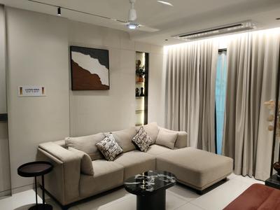 Living Room Image of 1760 Sq.ft 3 BHK Apartment / Flat for sale in Ivory Orchards, Shilaj Ahmedabad for Rs. 10700000