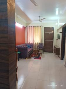 Hall Image of 1111 Sq.ft 2 BHK Apartment / Flat for rent in Unimark Srijan Heritage Enclave, Kaikhali Kolkata for Rs. 30000