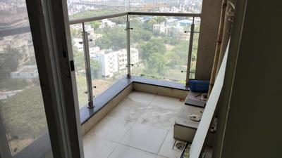 Balcony Image of 1060 Sq.ft 2 BHK Apartment / Flat for rent in Kalash Vastushree, Katraj Pune for Rs. 20000