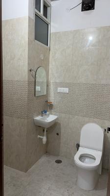 Bathroom Image of 800 Sq.ft 1 BHK Independent House for rent in Jagatpura Jaipur for Rs. 14000