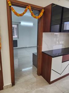 Kitchen Image of 1988 Sq.ft 3 BHK Apartment / Flat for rent in Bhavya Tulasi Vanam, Kukatpally Hyderabad for Rs. 56000