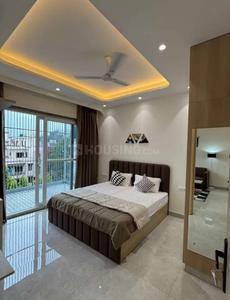 Bedroom Image of 650 Sq.ft 1 BHK Apartment / Flat for rent in My Home Vihanga, Gachibowli Hyderabad for Rs. 12000