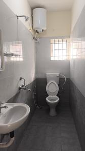 Bathroom Image of 700 Sq.ft 1.5 BHK Builder Floor for rent in Thanisandra Bengaluru for Rs. 22000