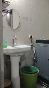 Bathroom Image of 585 Sq.ft 1 BHK Apartment / Flat for sale in Aditya Urban Homes Phase 1A, Bamheta Village Ghaziabad for Rs. 3500000