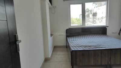 Bedroom Image of 1500 Sq.ft 3 BHK Builder Floor for rent in Malviya Nagar New Delhi for Rs. 70000