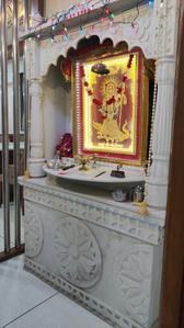 Pooja Room Image of 2063 Sq.ft 3 BHK Apartment / Flat for sale in Kavisha Pebble Bay 2, Chandkheda Ahmedabad for Rs. 13100000
