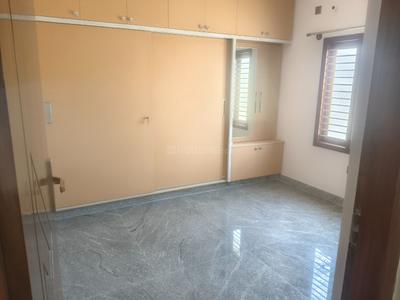 Bedroom Image of 1500 Sq.ft 2 BHK Builder Floor for rent in Rajajinagar Bengaluru for Rs. 42000