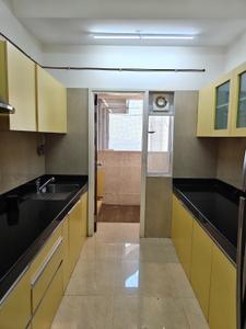 Kitchen Image of 980 Sq.ft 2 BHK Apartment / Flat for sale in L And T Crescent Bay, Parel Mumbai for Rs. 35200000
