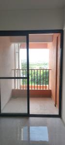 Balcony Image of 1100 Sq.ft 3 BHK Apartment / Flat for rent in Shruti Radhe Windsun, Charholi Budruk Pune for Rs. 23000