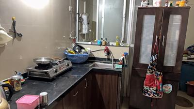 Kitchen Image of 910 Sq.ft 2 BHK Apartment / Flat for sale in F5 Silver Crest, Wagholi Pune for Rs. 5500000