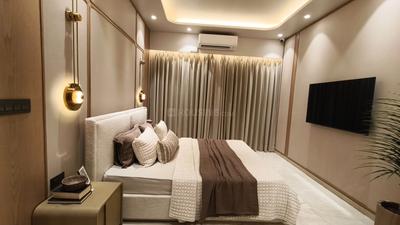 Bedroom Image of 1950 Sq.ft 3 BHK Apartment / Flat for sale in Harkrish Global Riverfront Phase 1, Mundhwa Pune for Rs. 26000000