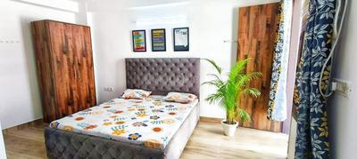 Bedroom Image of 521 Sq.ft 1 RK Builder Floor for rent in Saket New Delhi for Rs. 9200